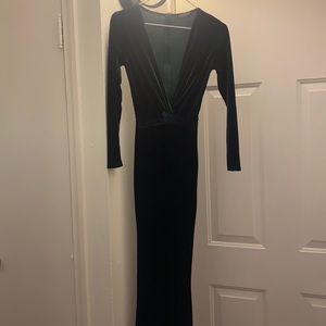 COPY - Velvet Green Jumpsuit